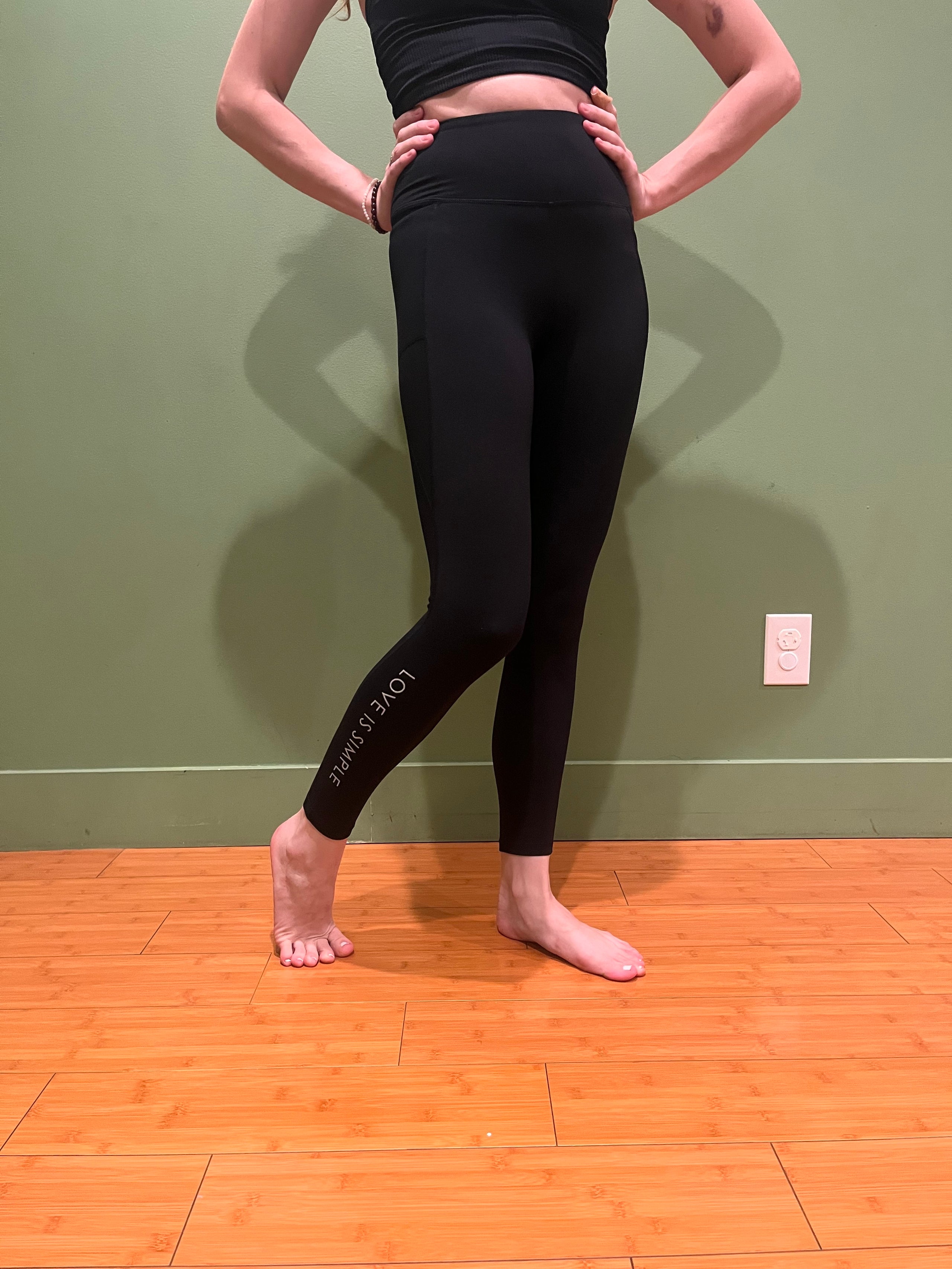 Lululemon metallic leggings clearance